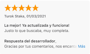 Valoraciones